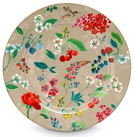 Platzteller PiP Studio Floral Khaki (32 cm)