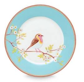 Frühstücksteller PiP Studio Floral Blue (21 cm)