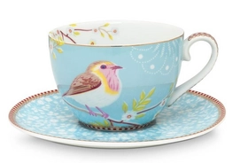 Kaffeetasse PiP Studio Floral Blue (280 ml)