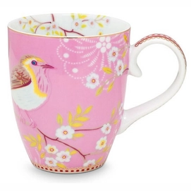 Mug Pip Studio Early Bird Pink 350 ml (Set of 6)