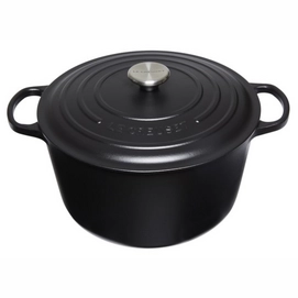 Cocotte Le Creuset Signature Haute Noir Mat 28 cm