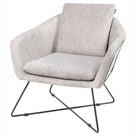 Fauteuil Riverdale Tweed Grijs 82 cm