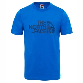 T-Shirt The North Face Men Woodcut Dome Bomber Blue