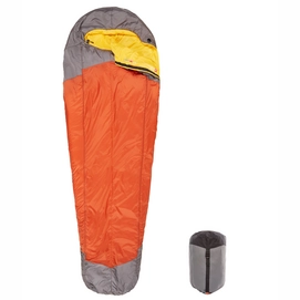 Slaapzak The North Face Lynx Orange Rust/Zinc Grey Rechtshandig Long