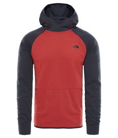 Trui The North Face Men Mountain Slacker Asphalt Grey Bossa Nova Red