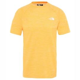 T-Shirt The North Face Homme Impendor Seamless Zinnia Orange White Hther