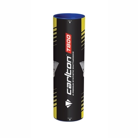 Badminton Shuttle Carlton T800 White Blue (Koker van 6)