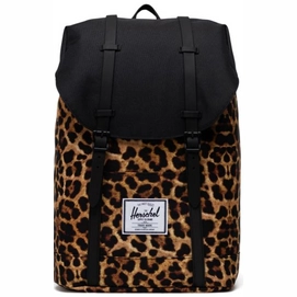 Rucksack Herschel Supply Co. Retreat Leopard Black