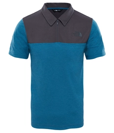 Polo The North Face Men Technical Asphalt Grey Blue Coral