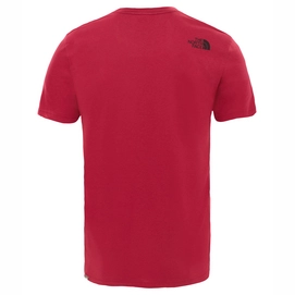 T-Shirt The North Face Men S/S Mount Line Tee Rumba Red