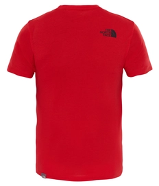 T-Shirt The North Face Youth S/S Easy Tee High Risky Red