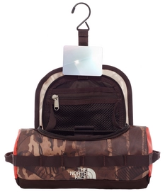 Toilettas The North Face Base Camp Travel Canister S Brown Print