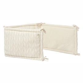 Box/Bedbumper Jollein Spring Knit Ivory (35 x 180 cm)