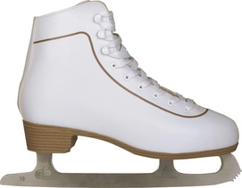 Ice Skates Nijdam Leather Classic Women White