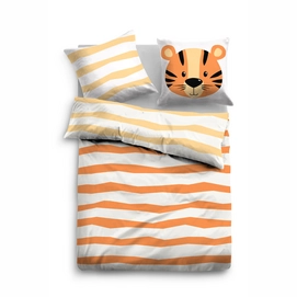 Bettwäsche Tom Tailor Little Tiger Sun-Orange Linon-135 x 200 cm