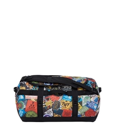 Travel Bag The North Face Base Camp Duffel TNF Red Stripe TNF Black Small