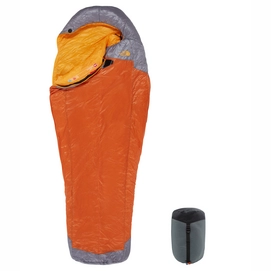 Slaapzak The North Face Lynx Guide Hawaiian Sunset Orange - Rechtshandig