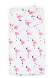 Dekbedovertrek Jollein Flamingo