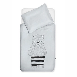Dekbedovertrek Jollein Wild Animals Grey