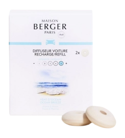 Autoparfum Maison Berger Navulling Vent D'Océan 2 Stuks