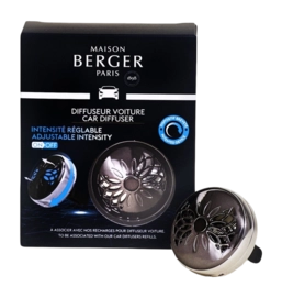 Profumatore auto regolabile vuoto Maison Berger 4 cm, Fiore