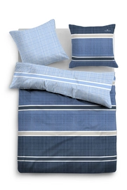 Bettwäsche Tom Tailor Drawn Classic Blue Mako Satin