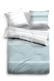 Bettwäsche Tom Tailor Multicolor Lichtblau Mako Satin