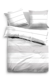 Bettwäsche Tom Tailor Streifen Quer Grey Mako Satin