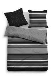 Bettwäsche Tom Tailor Pulse Anthrazit Mako Satin
