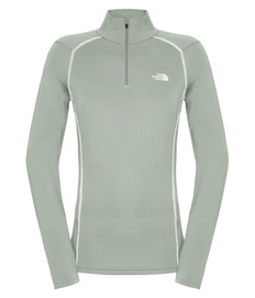 Ondershirt The North Face Women Warm Longsleeve Zip Monument Grey