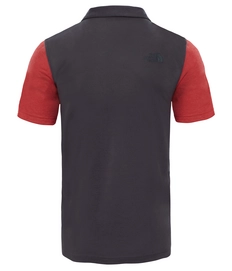 Polo The North Face Men Technical Asphalt Grey Bossa Nova Red