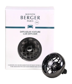 Parfum de Voiture Maison Berger Losse Diffuseur Los Résonance Gun Metal