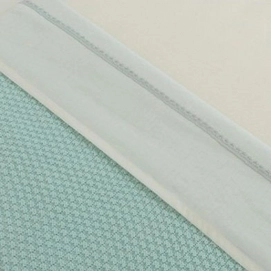 Ledikantlaken Little Naturals Crochet Small Mint (Katoen)