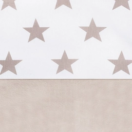 Ledikantlaken Jollein Little Star Katoen Sand
