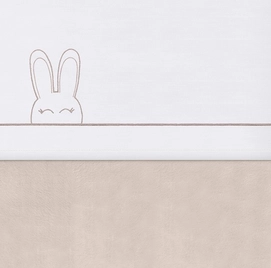 Laken Jollein Sweet Bunny Sand