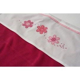 Ledikantlaken Jollein Multi Flower Pink