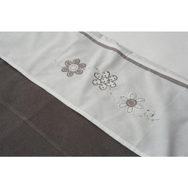 Ledikantlaken Jollein Multi Flower Grey