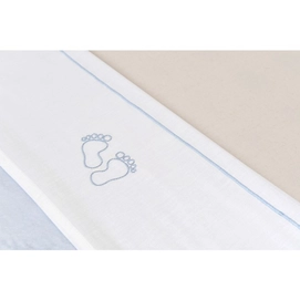 Ledikantlaken Jollein Little Feet Blue