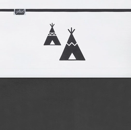 Kinderbett Bettlaken Jollein Indianer Tipi
