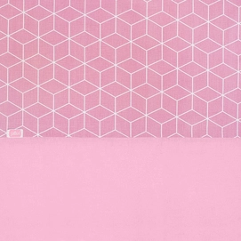 Drap Lit Bébé Jollein Graphic Mauve