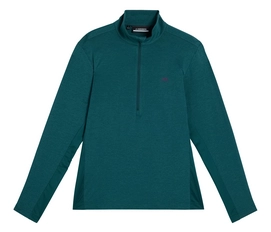 Skipully J.Lindeberg Men Luke Half Zip Mid Layer Ponderosa Pine Melange