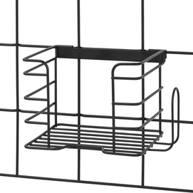 Korb iDesign Jayce Schwarz 20,8 x 15,3 cm