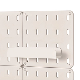 Organizer Regal iDesign Cade für Wandboard Weiß
