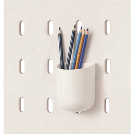 Pennenbak iDesign Cade Pennenbak Voor Wandbord Wit