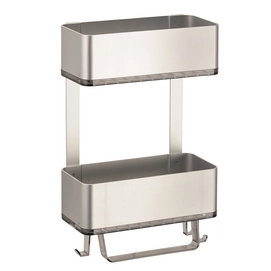 Duschablage iDesign Affix Metro Ultra Shower Caddy Silber