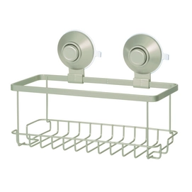 Duschablage iDesign Everett Push Lock Caddy mit Saugnapf Beige