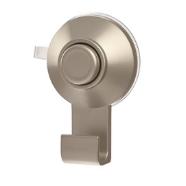 Haakje iDesign Everett Push Lock Haak Met Zuignap Set Van 2 Stuks Beige