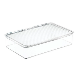Opbergbox iDesign Kitchen Binz Met Deksel Stapelbaar 27,3 x 18,4 x 6,4 cm