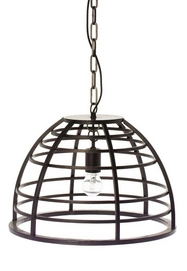 Hanglamp Riverdale Boston Donkergrijs 45 cm