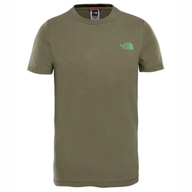 T-shirt The North Face Youth Simple Dome Burnt Olive Green